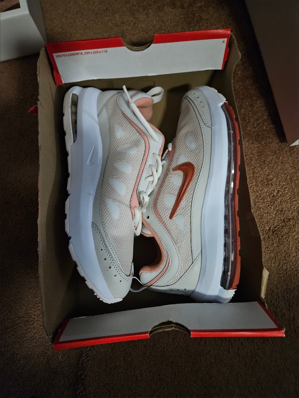 Nike Women’s Air Max AP Light Orewood Brown New In Box. Box Only Is Damaged